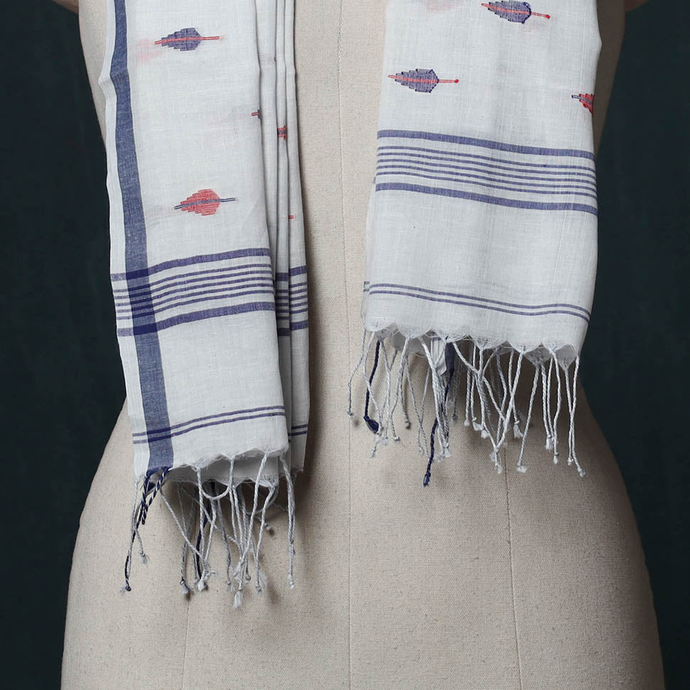 Burdwan Jamdani Handloom Cotton Stole 78