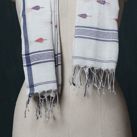 Burdwan Jamdani Handloom Cotton Stole 78