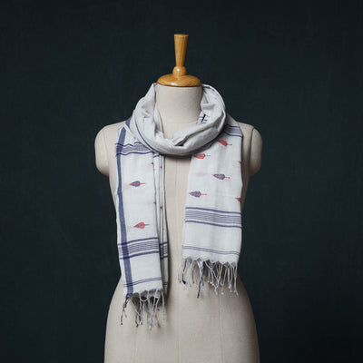 Burdwan Jamdani Handloom Cotton Stole 78