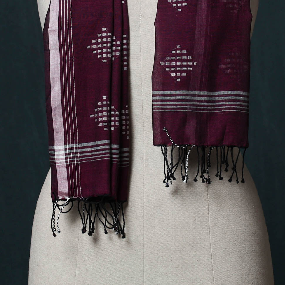 Burdwan Jamdani Handloom Cotton Stole 81