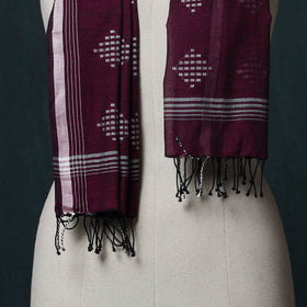 Burdwan Jamdani Handloom Cotton Stole 81