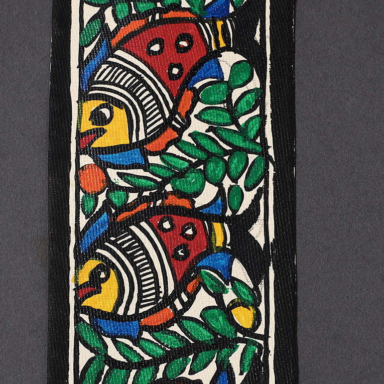 handpainted bookmark 