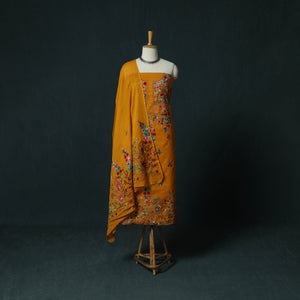 Hand Embroidered Cotton 3pc Unstitched Dress Material 70
