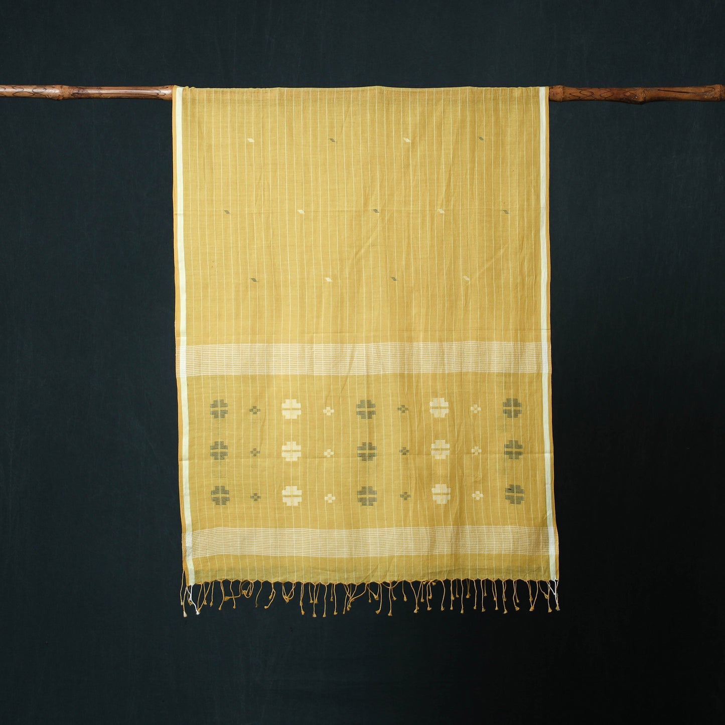 Burdwan Jamdani Handloom Cotton Stole 72