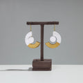 Multicolor - bishnupur handpainted terracotta earrings 61