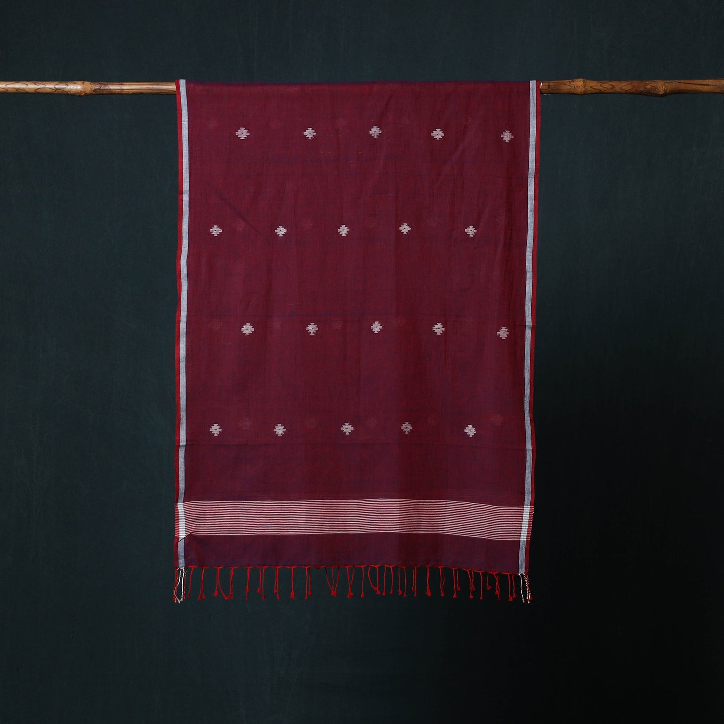 Burdwan Jamdani Handloom Cotton Stole 69