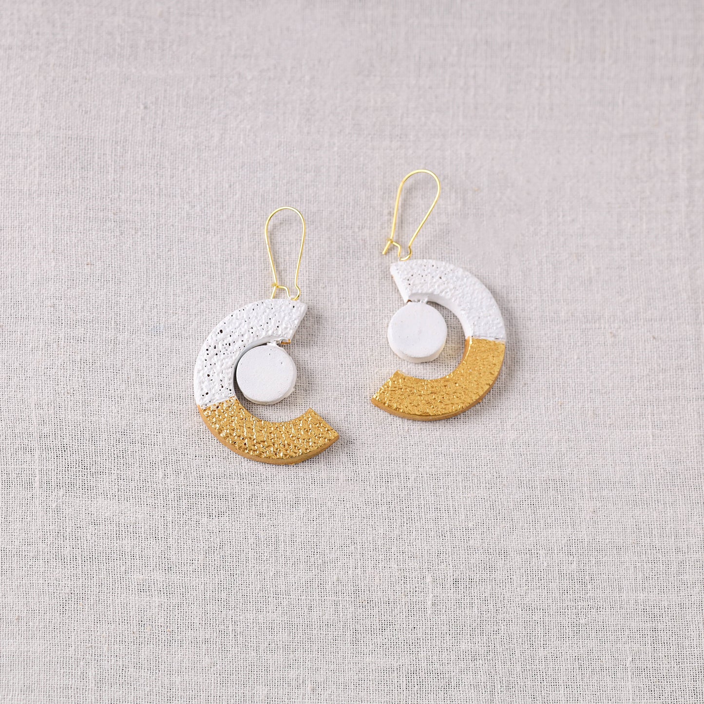 Multicolor - bishnupur handpainted terracotta earrings 61