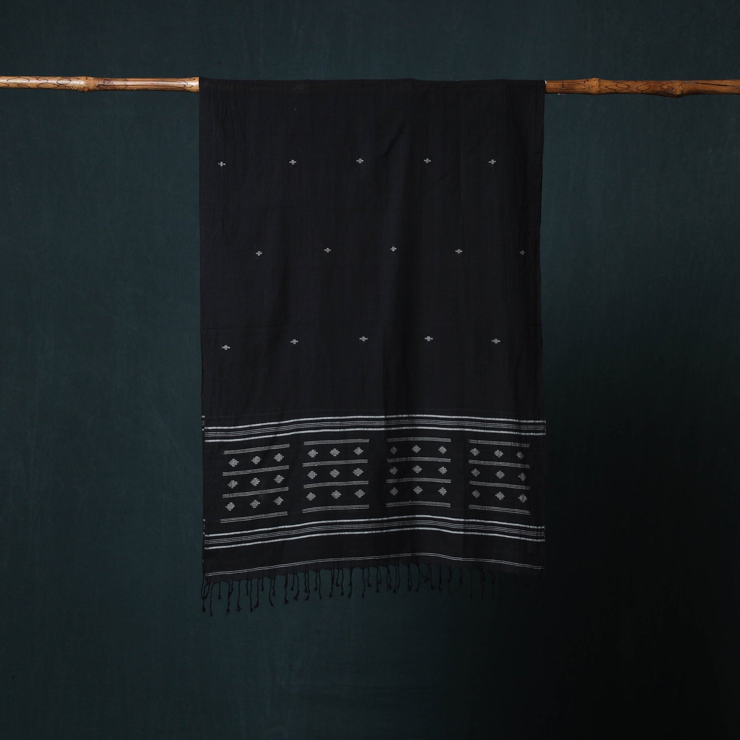 Burdwan Jamdani Handloom Cotton Stole 62