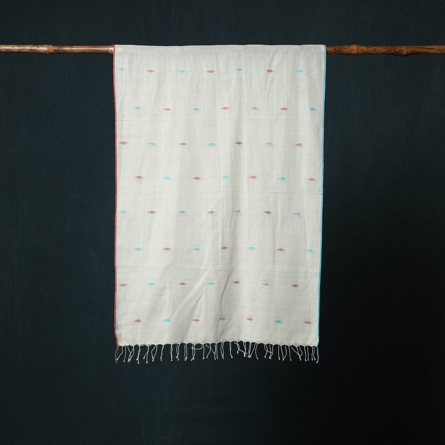 Burdwan Jamdani Handloom Cotton Stole 61