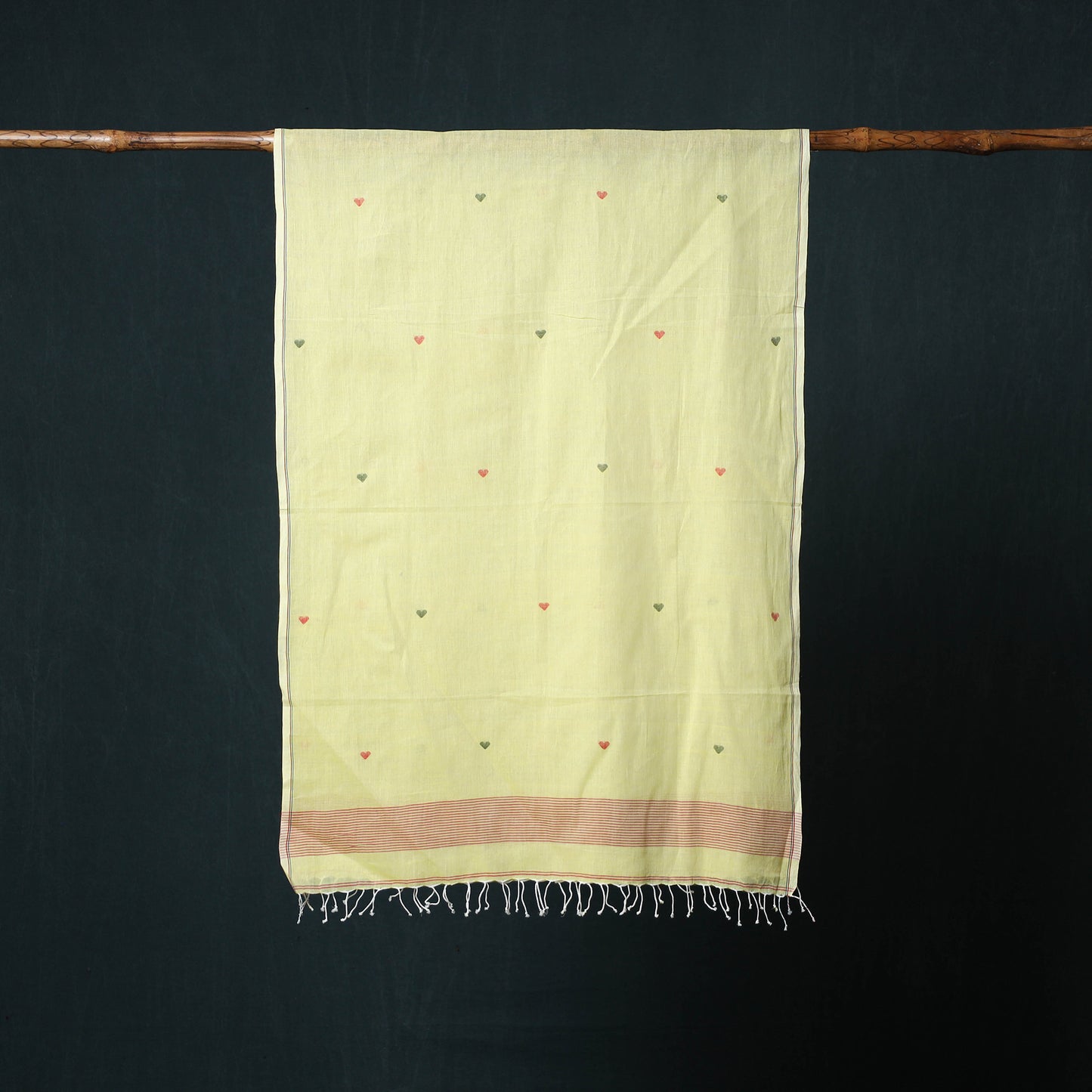 Burdwan Jamdani Handloom Cotton Stole 52