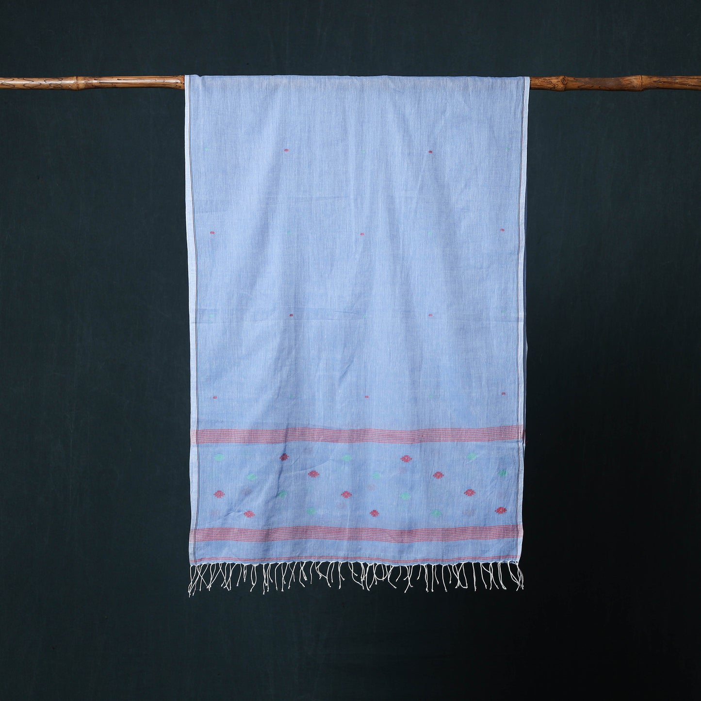 Burdwan Jamdani Handloom Cotton Stole 34