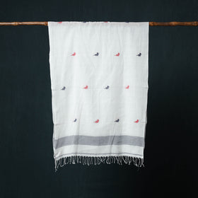 Burdwan Jamdani Handloom Cotton Stole 32