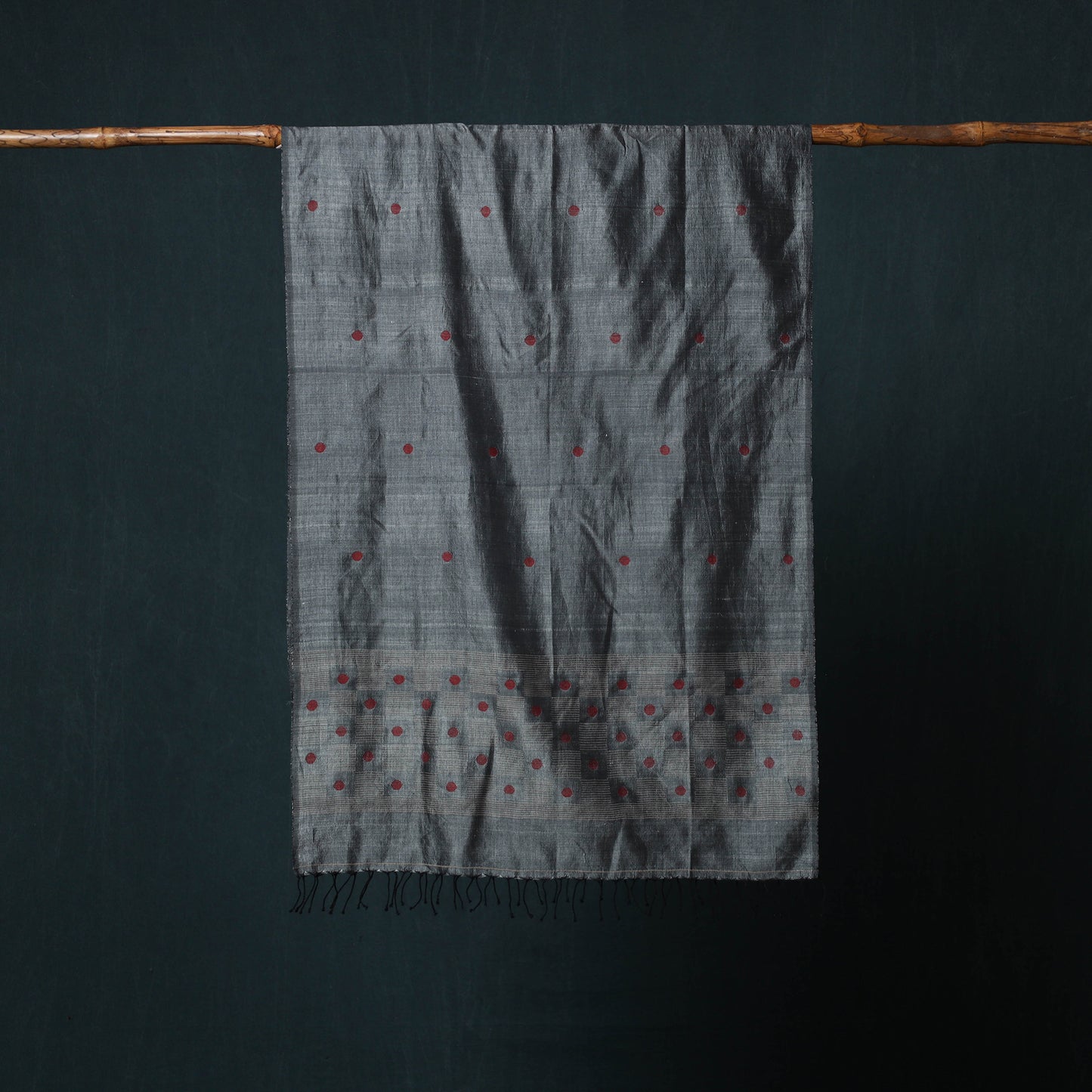 Burdwan Jamdani Handloom Cotton Stole 28