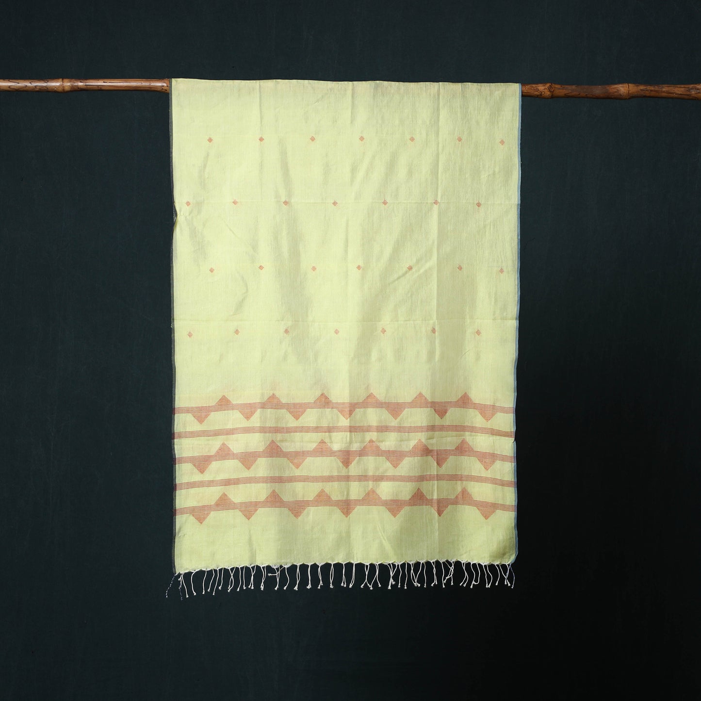Burdwan Jamdani Handloom Cotton Stole 27