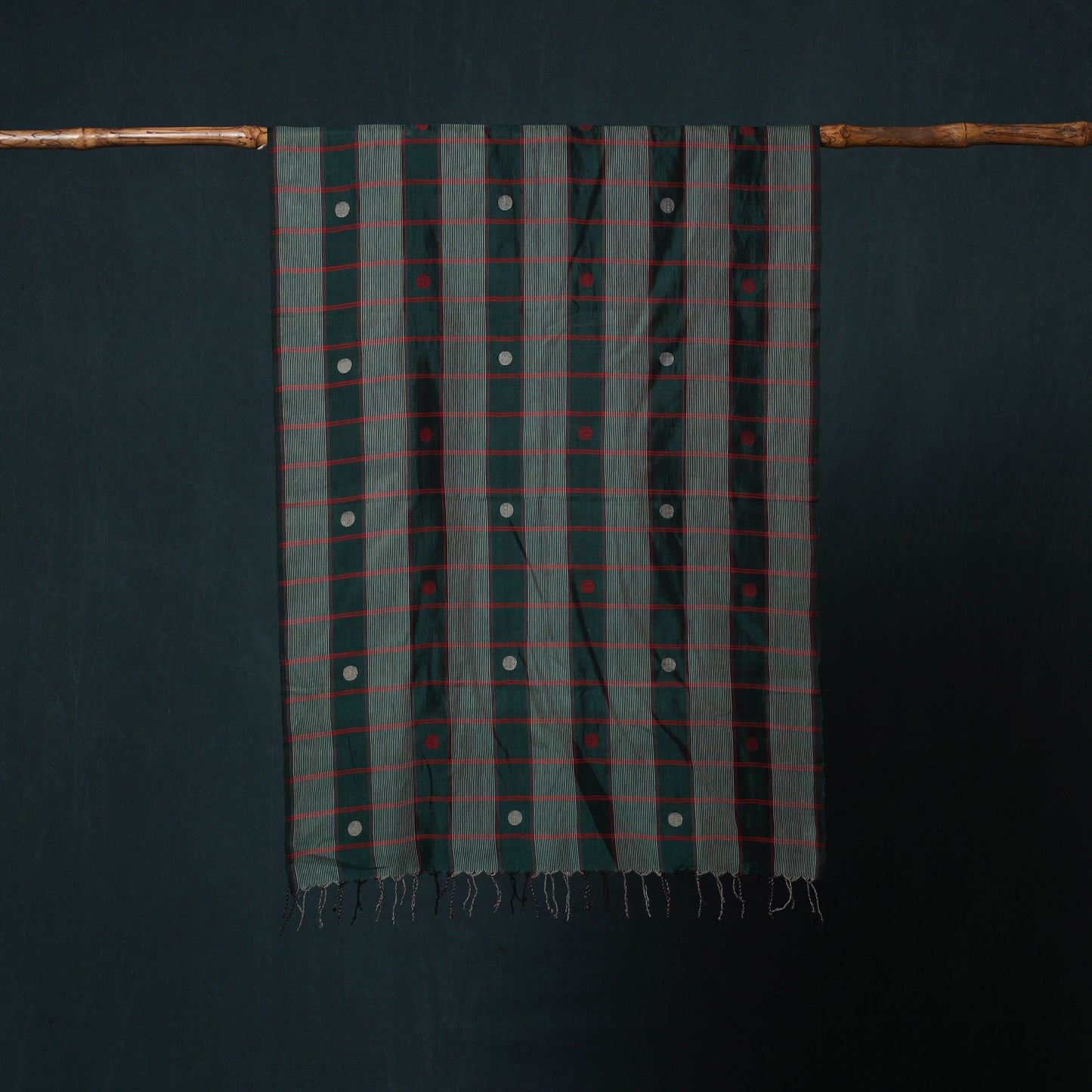 Burdwan Jamdani Handloom Cotton Stole 23