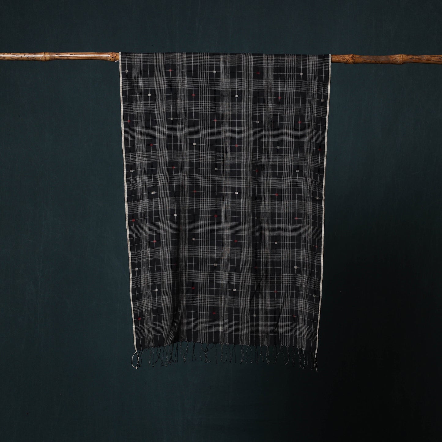 Burdwan Jamdani Handloom Cotton Stole 18