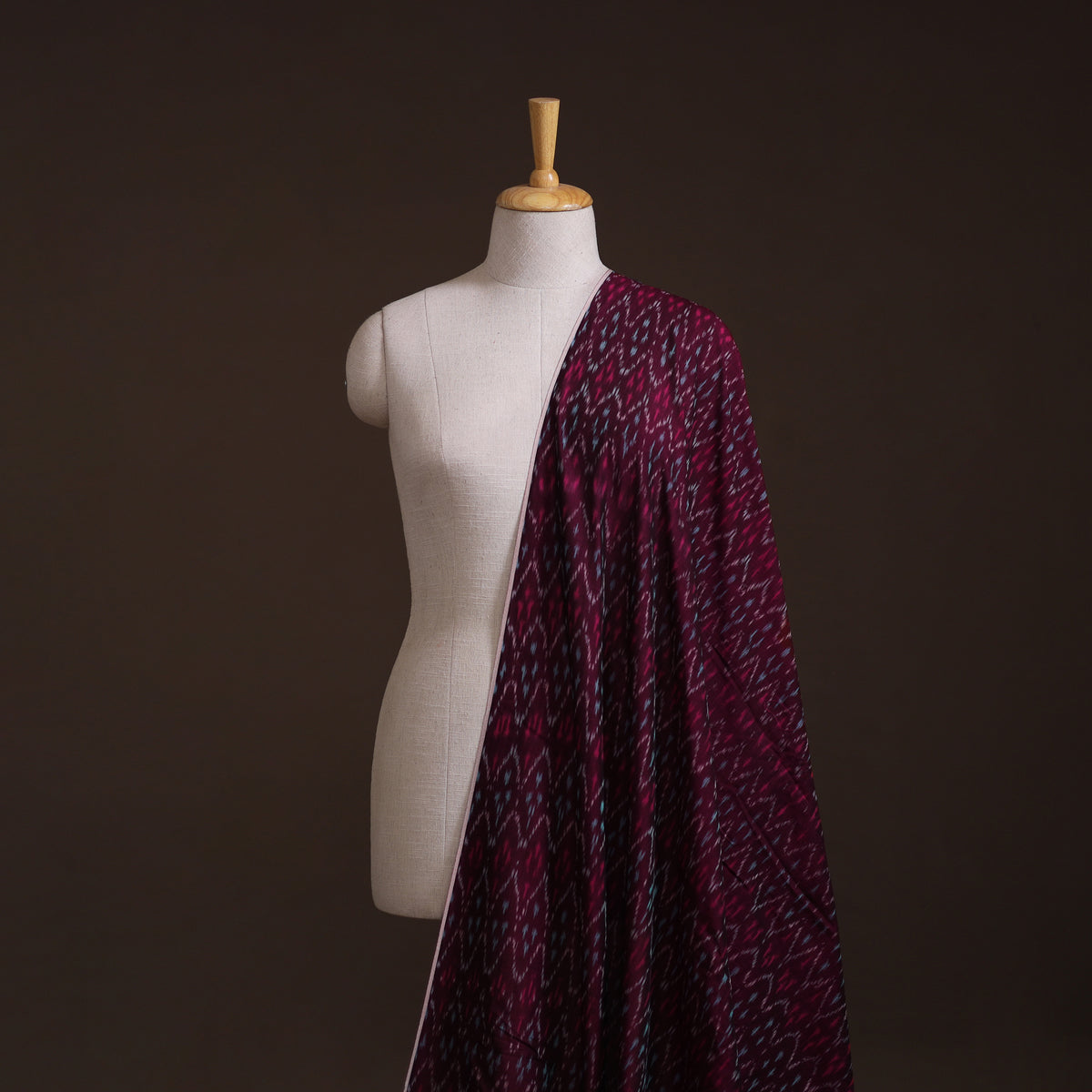 Mercerised Cotton Pochampally Ikat Fabric 10