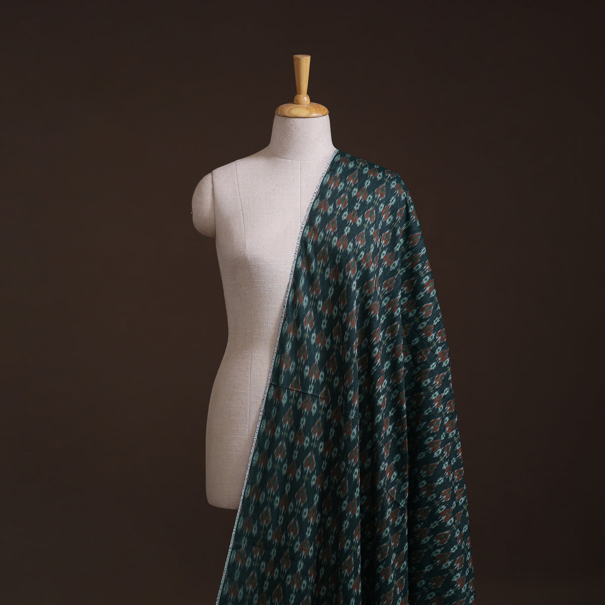 Mercerised Cotton Pochampally Ikat Fabric 08