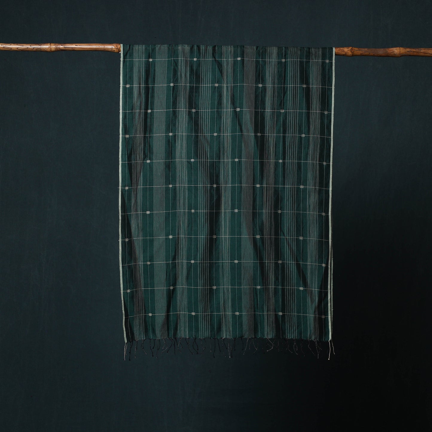 Burdwan Jamdani Handloom Cotton Stole 14