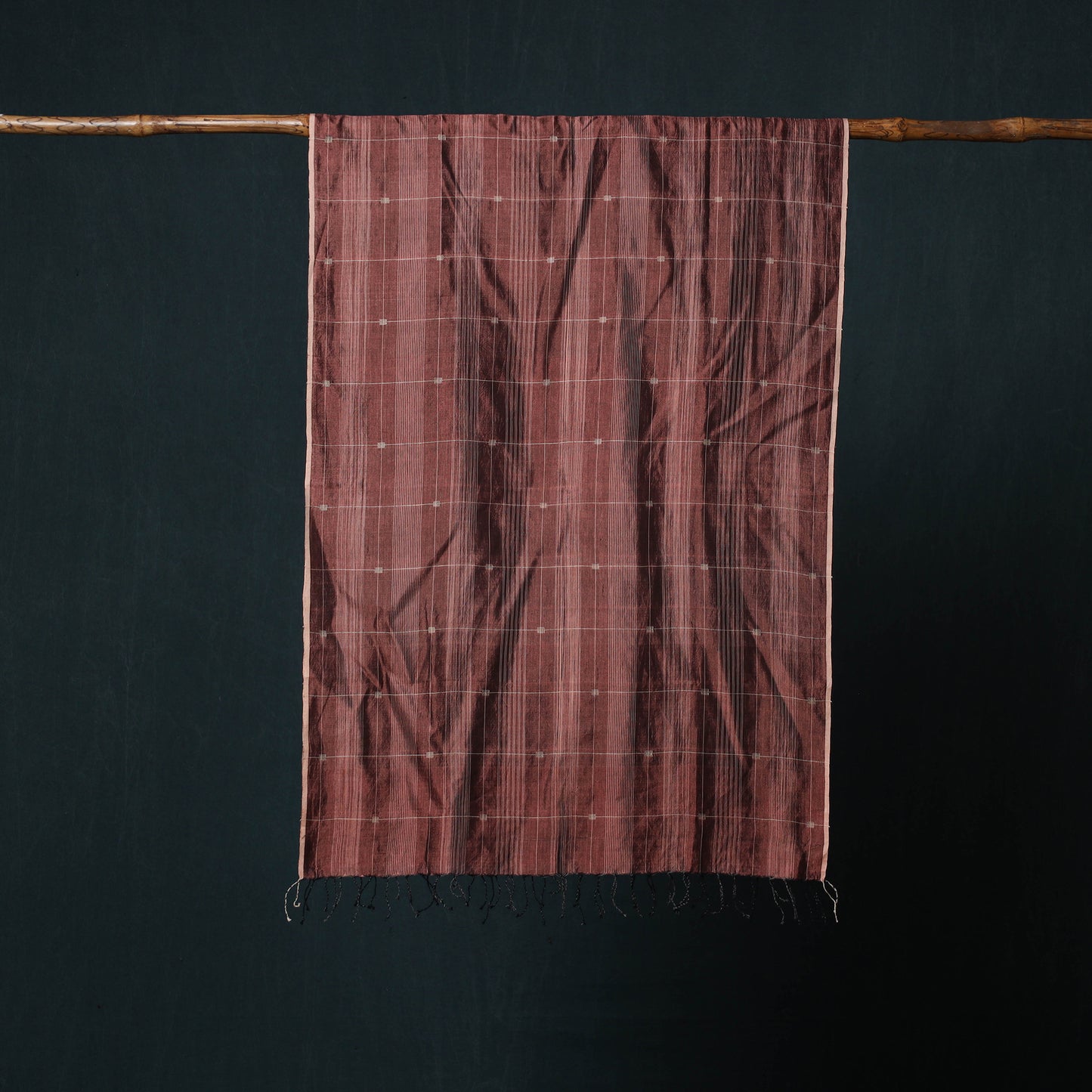 Burdwan Jamdani Handloom Cotton Stole 12