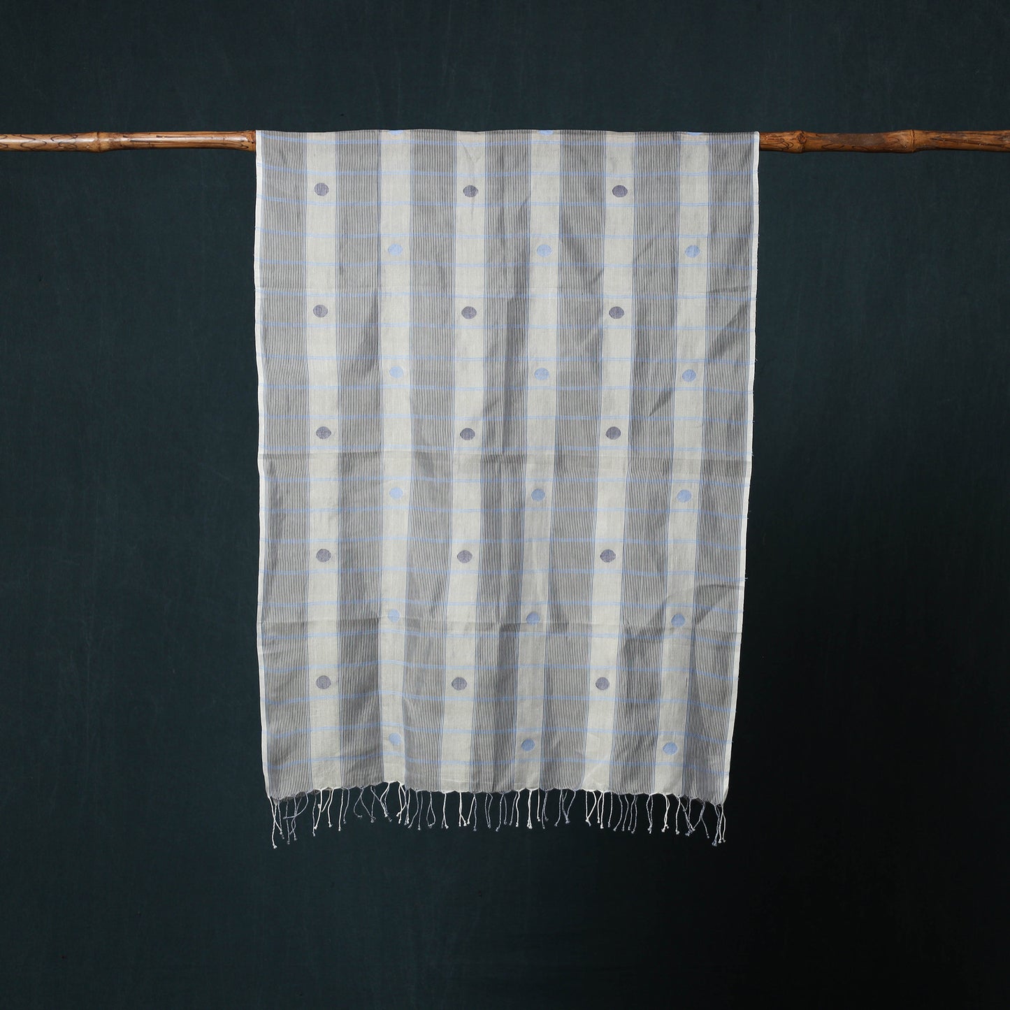 Burdwan Jamdani Handloom Cotton Stole 11