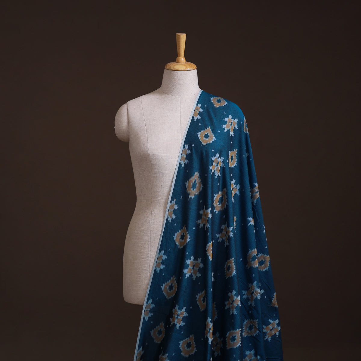 Mercerised Cotton Pochampally Ikat Fabric 02