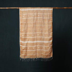 Burdwan Jamdani Handloom Linen Stole 06