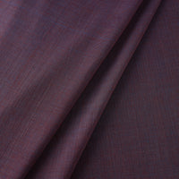 Indigo Brown Organic Cotton Madder Plain Handloom Fabric