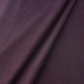  Indigo Brown Organic Cotton Madder Plain Handloom Fabric
