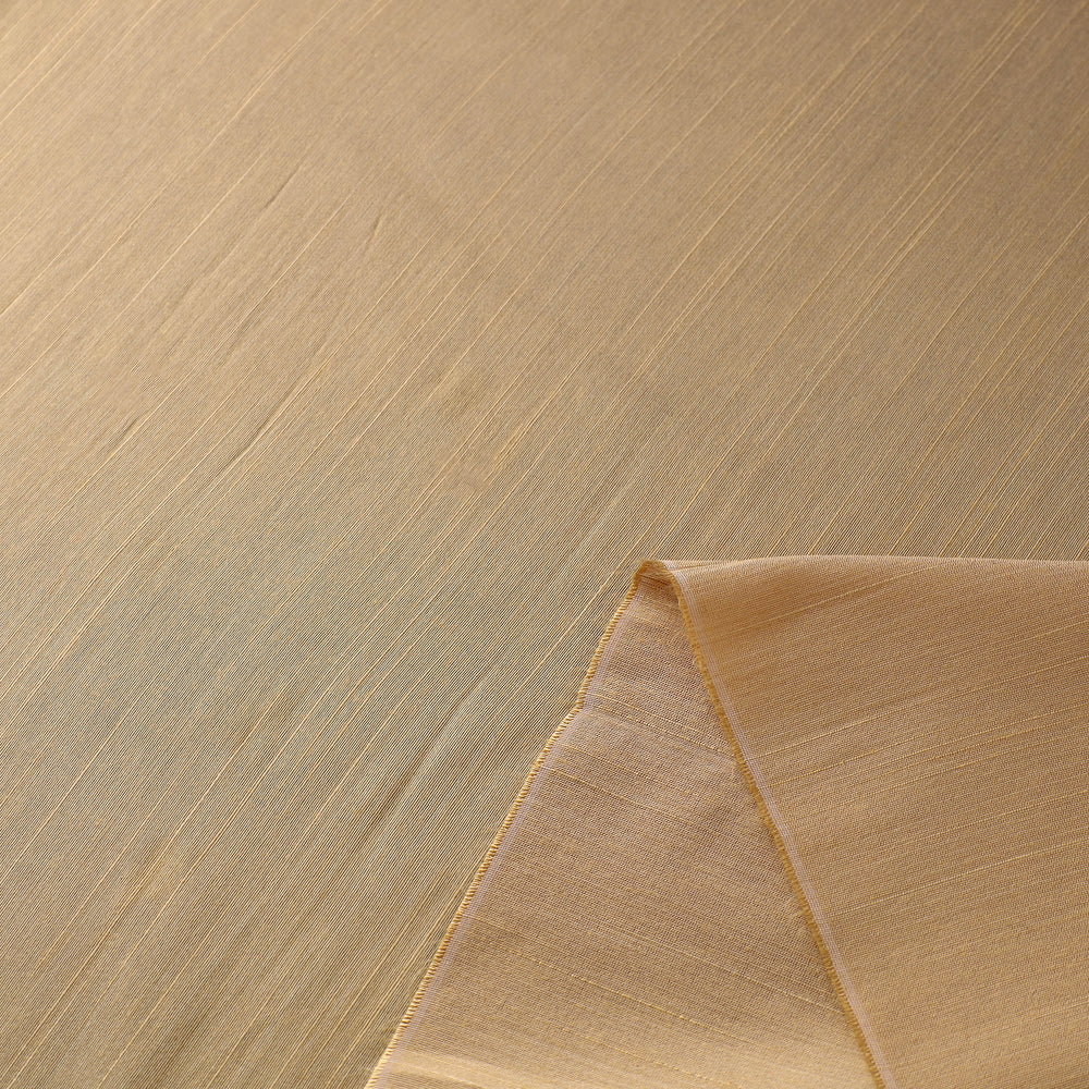 Elegant Slub Silk Plain Fabric 02