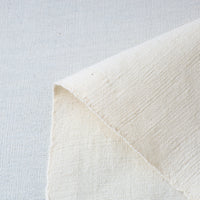 Beige - Jhiri Pure Handloom Cotton Fabric 11