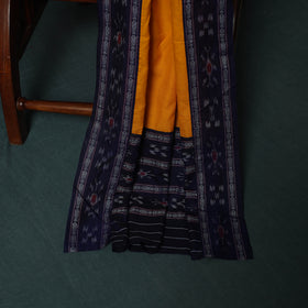 Sambalpuri Ikat Cotton 3pc Unstitched Dress Material Suit Set 21
