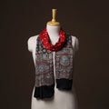 Kutch Bandhani Tie-Dye Ajrakh Block Print Modal Silk Stole 10