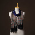 Kutch Bandhani Tie-Dye Ajrakh Block Print Modal Silk Stole 13