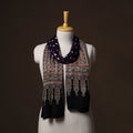 Kutch Bandhani Tie-Dye Ajrakh Block Print Modal Silk Stole 17