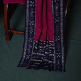 Sambalpuri Ikat Cotton 3pc Unstitched Dress Material Suit Set 22