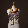 Kutch Bandhani Tie-Dye Ajrakh Block Print Modal Silk Stole 21