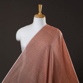  Brown Organic Cotton Madder Pomegranate Handloom Fabric