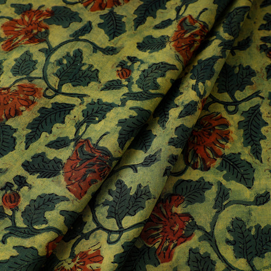 Maroon - Exclusive Indonesian Style Batik Printed Cotton Fabric 20