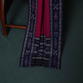 Sambalpuri Ikat Cotton 3pc Unstitched Dress Material Suit Set 24