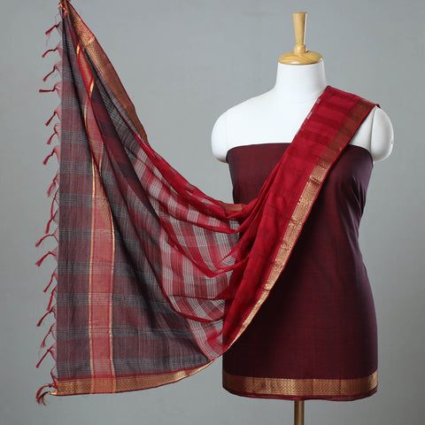 Buy Handloom Mangalagiri Cotton Dress Materials | iTokri – iTokri आई.टोकरी