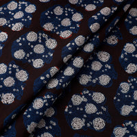 Block Printed Cotton Jahota Fabric 10