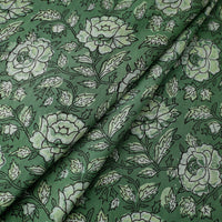 Block Printed Cotton Jahota Fabric 11