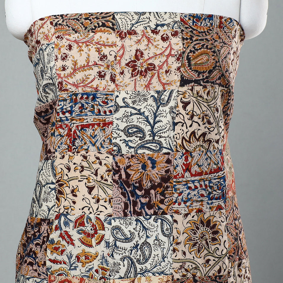 Kalamkari Patchwork Kurta Material