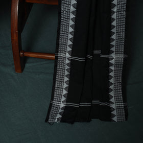 Maroon - Sambalpuri Ikat Cotton 3pc Unstitched Dress Material Suit Set 28