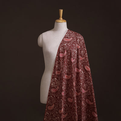 Brown - Hand Batik Indonesian Style Print Cotton Fabric 04