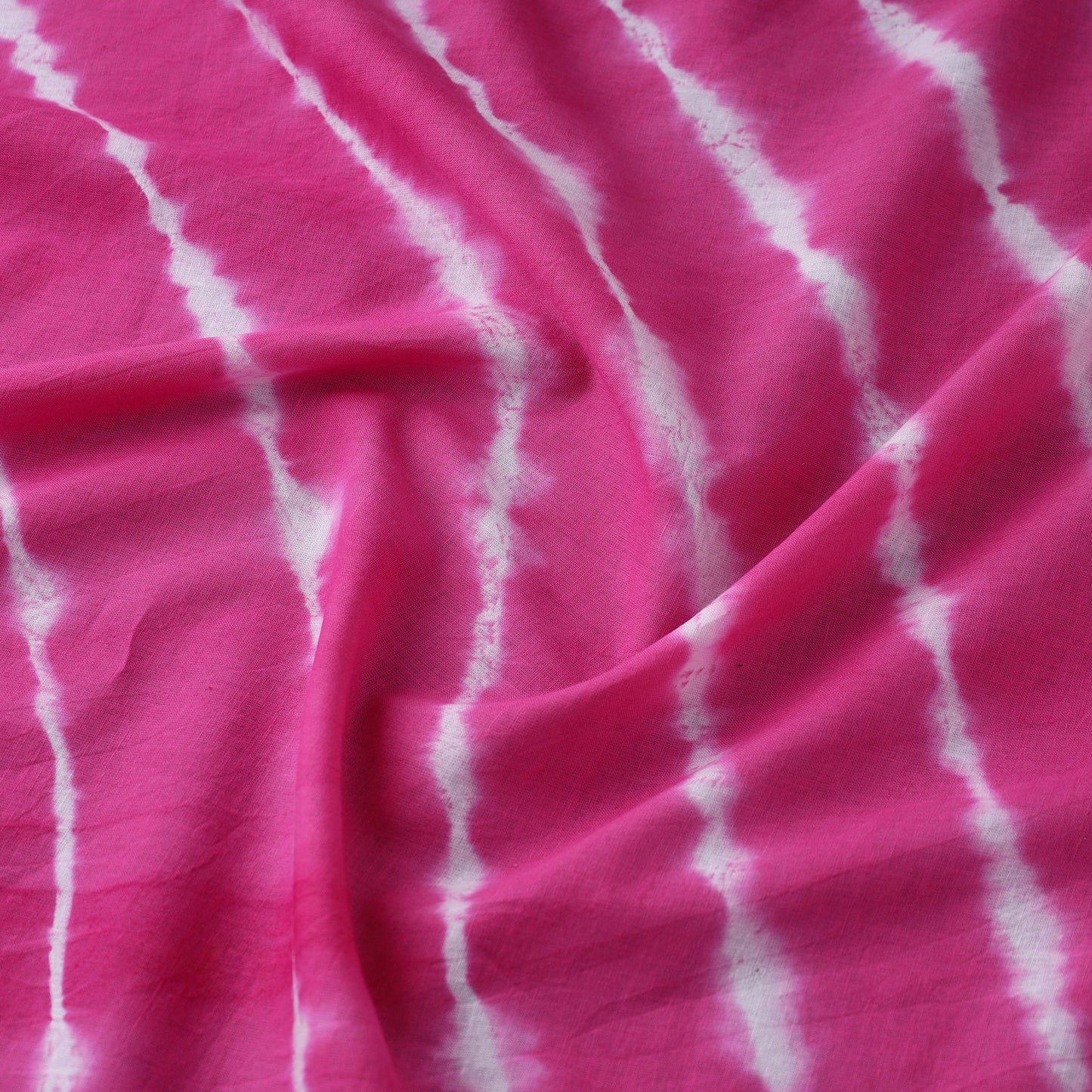 Pink - Shibori Tie-Dye Cotton Fabric 04