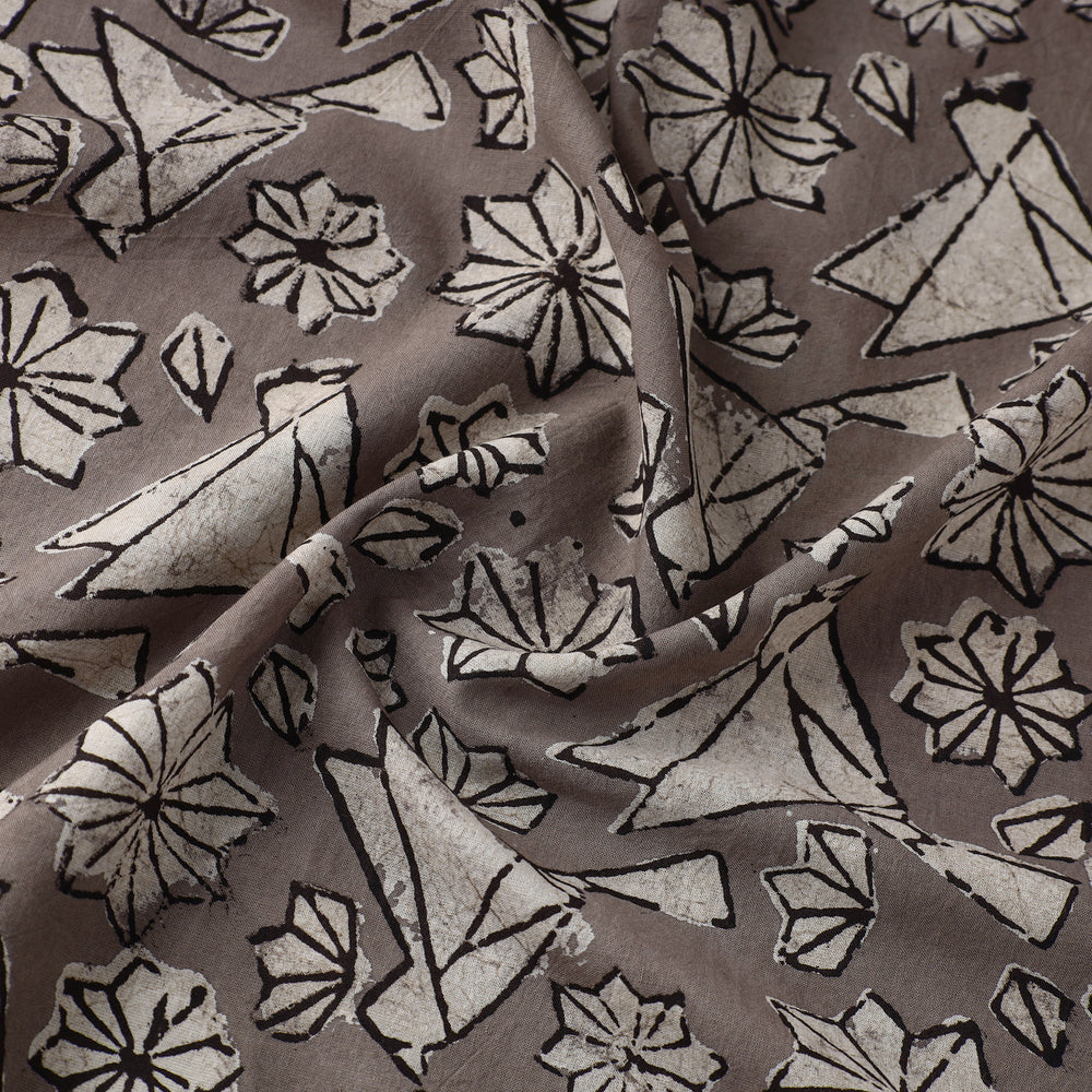 Natural Dyed Cotton Bindaas Block Print Fabric 05