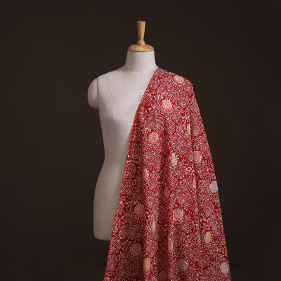 Red - Hand Batik Indonesian Style Print Cotton Fabric 27