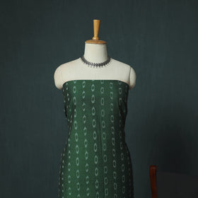 Sambalpuri Ikat Cotton 3pc Unstitched Dress Material Suit Set 32